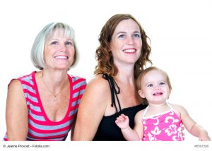 Three Generations of Beautiful Women